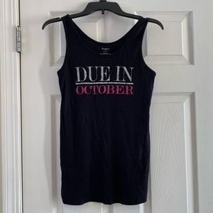 Due in Oct maternity tank